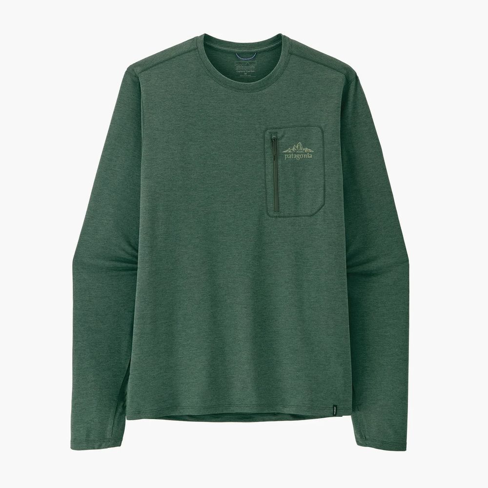 Men’s Long-Sleeved Capilene Cool Sun Shirt - Cloud Crag Crest