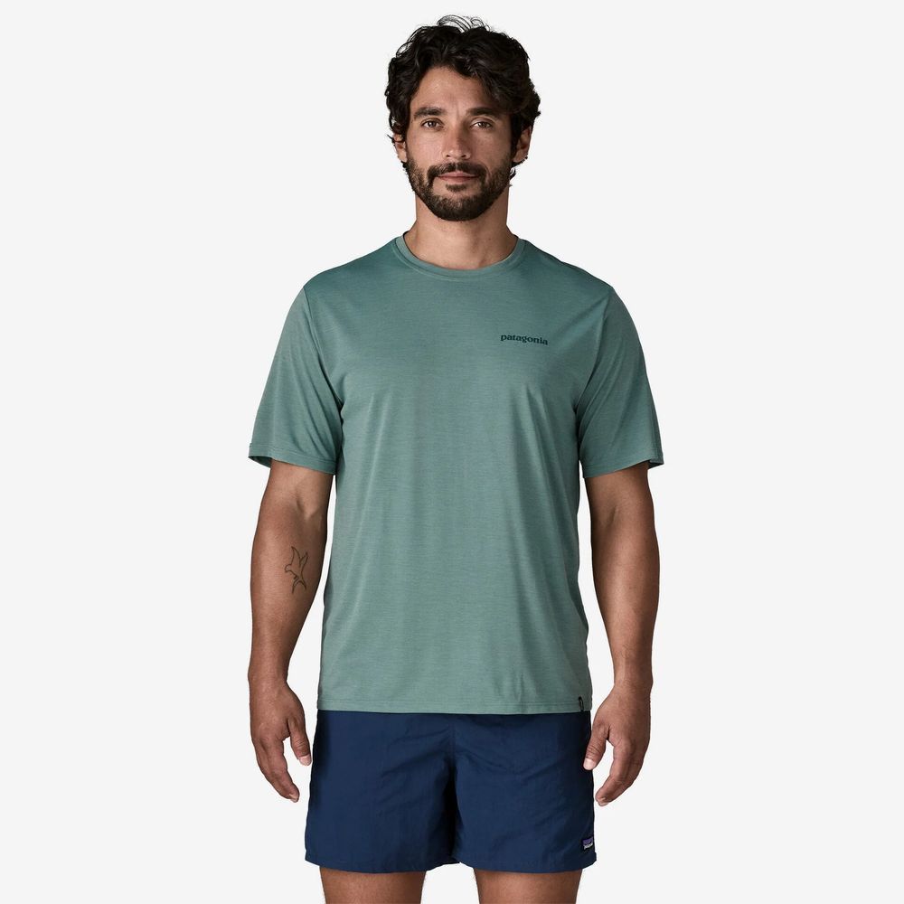 Men’s Capilene Cool Daily Shirt - Boardshort Logo - Image 2
