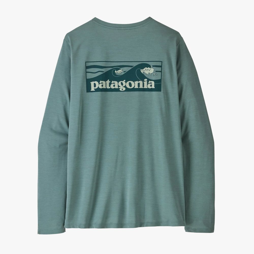 Women’s Long-Sleeved Capilene Cool Daily Shirt - Boardshort Logo