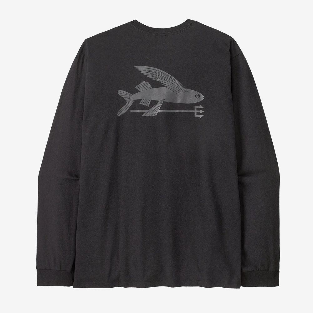 Men's Long-Sleeved Flying Fish Responsibili-Tee
