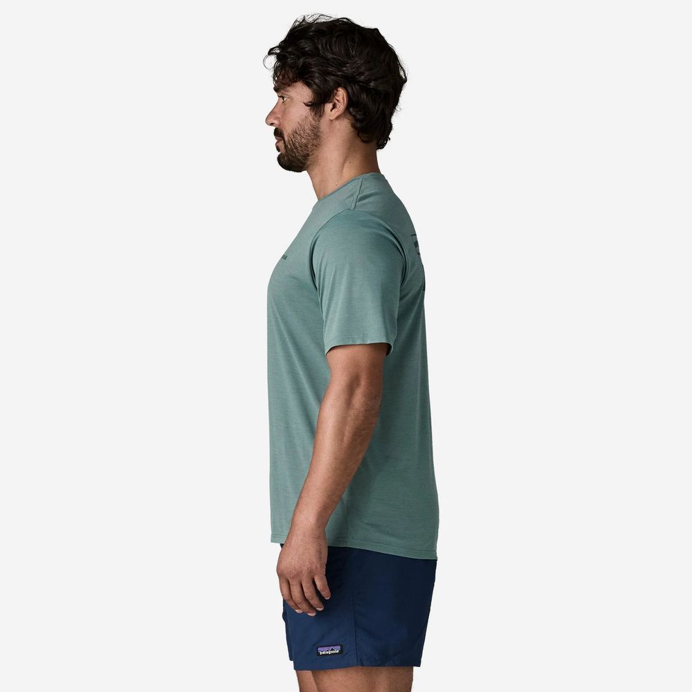 Men’s Capilene Cool Daily Shirt - Boardshort Logo - Image 5