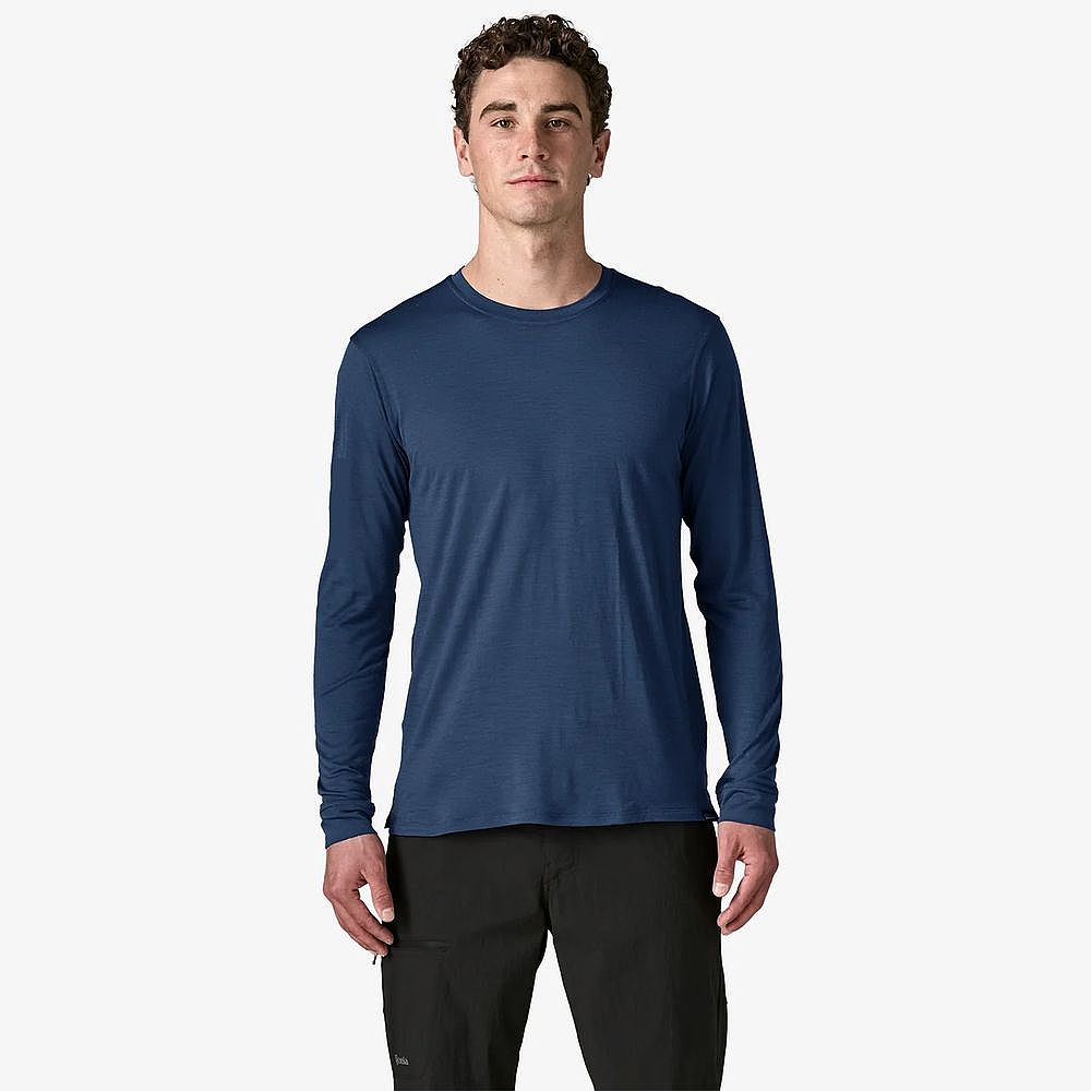 Men's Long-Sleeved Capilene Cool Merino-Blend Shirt - Image 2