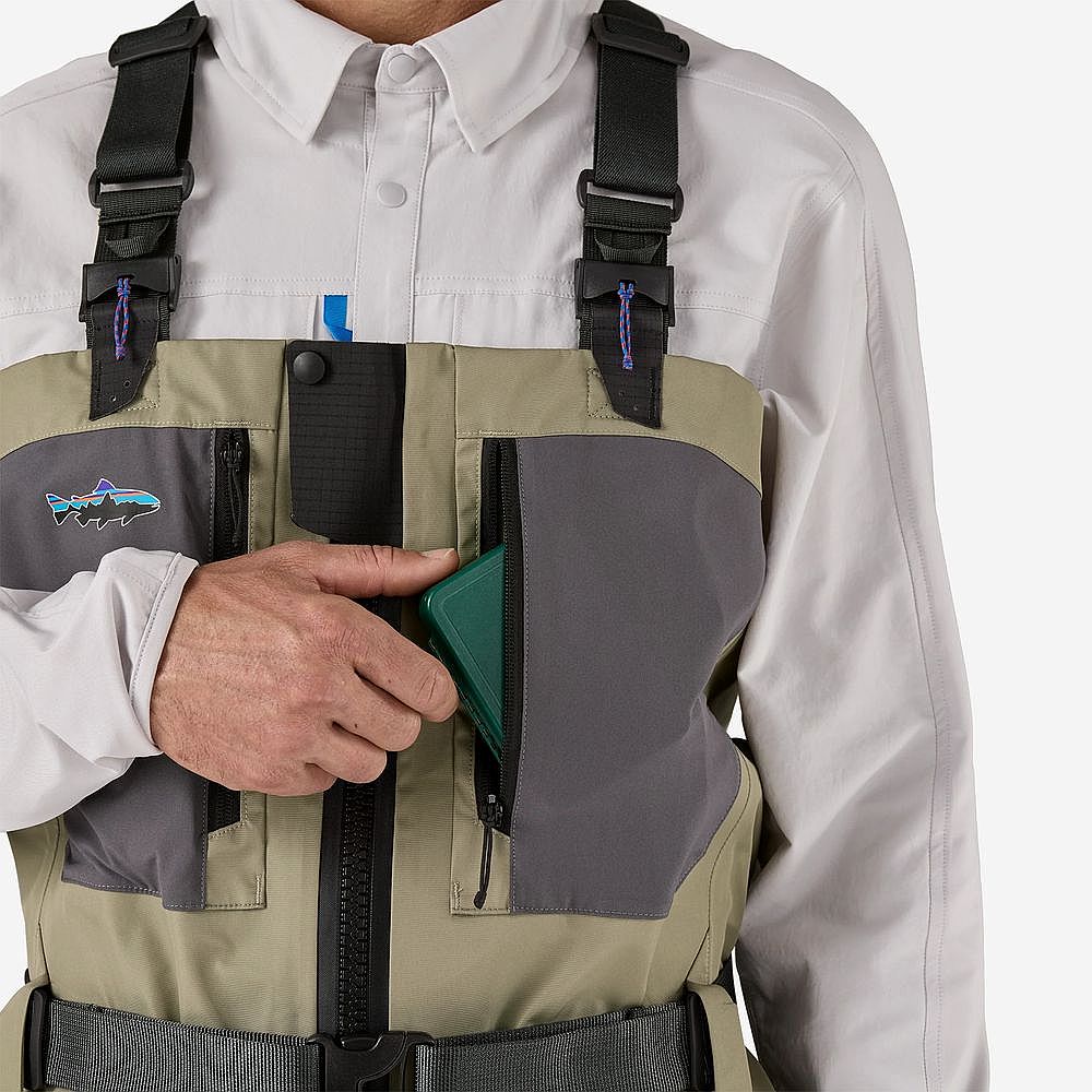 Men's Swiftcurrent Traverse Zip-Front Waders - Image 4