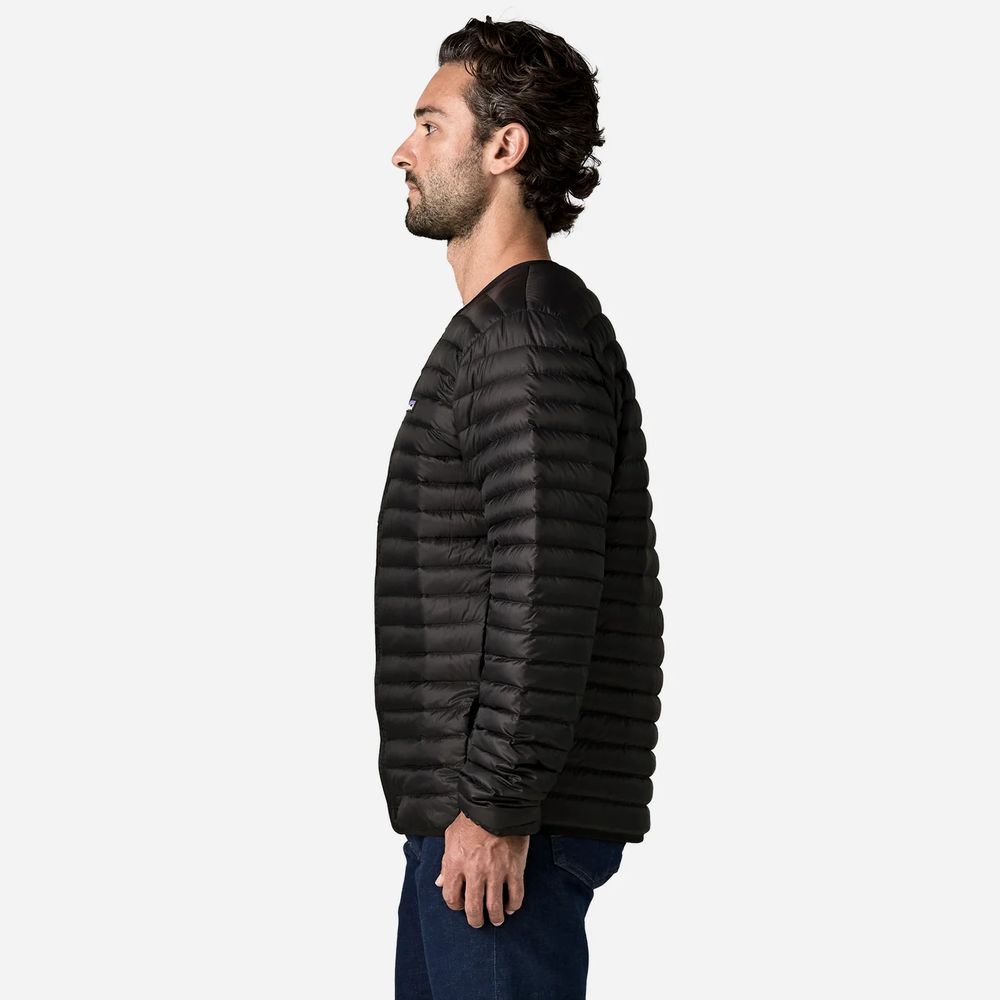 Men's Lightweight Down Sweater Cardigan - Image 4