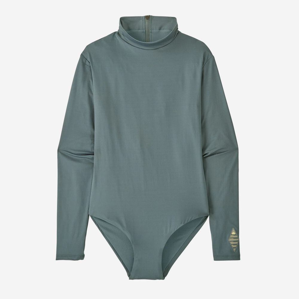 Women's Long-Sleeved Swell Seeker One-Piece Swimsuit