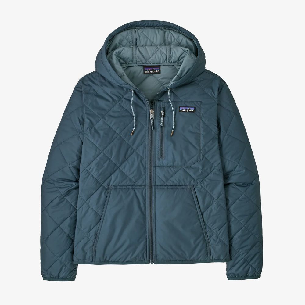 Women's Diamond Quilted Bomber Hoody