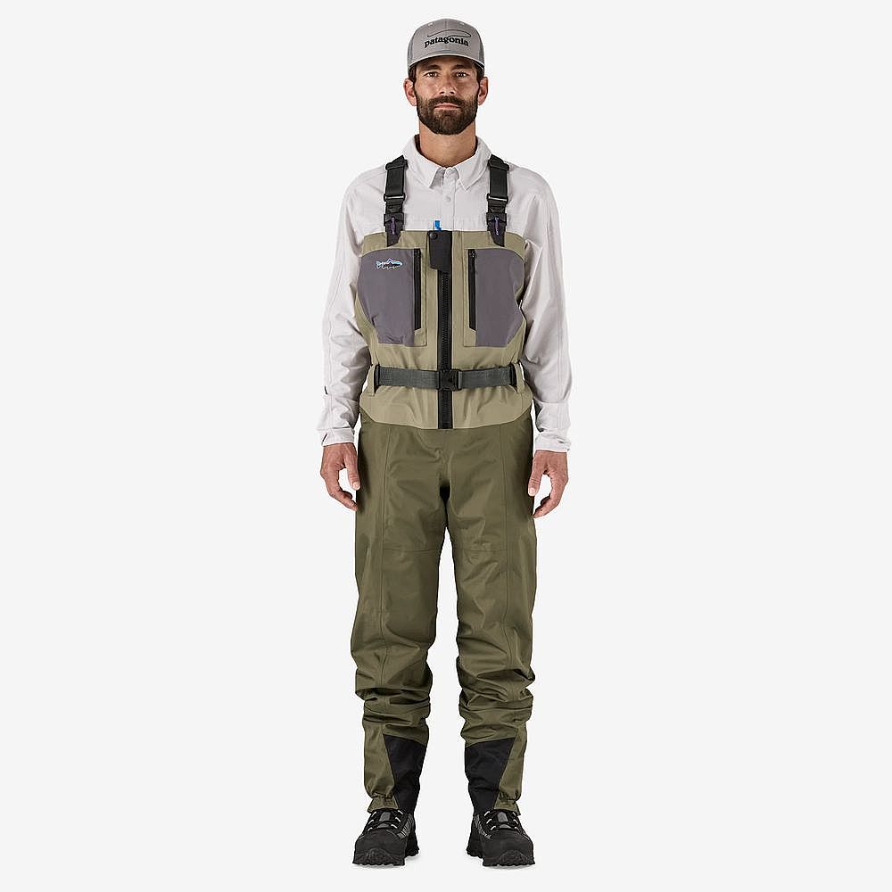 Men's Swiftcurrent Traverse Zip-Front Waders - Image 2
