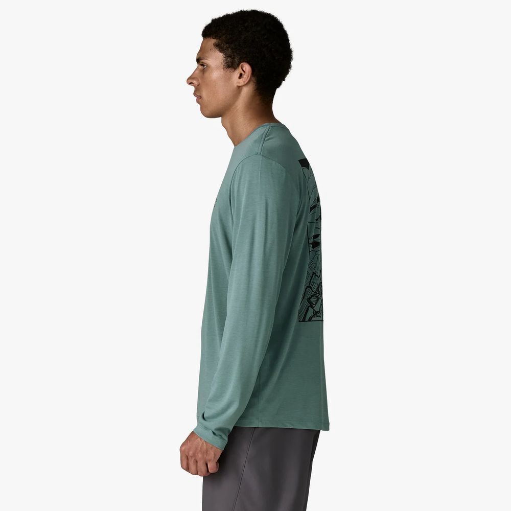 Men’s Long-Sleeved Capilene Cool Daily Shirt - Cloud Crag - Image 5