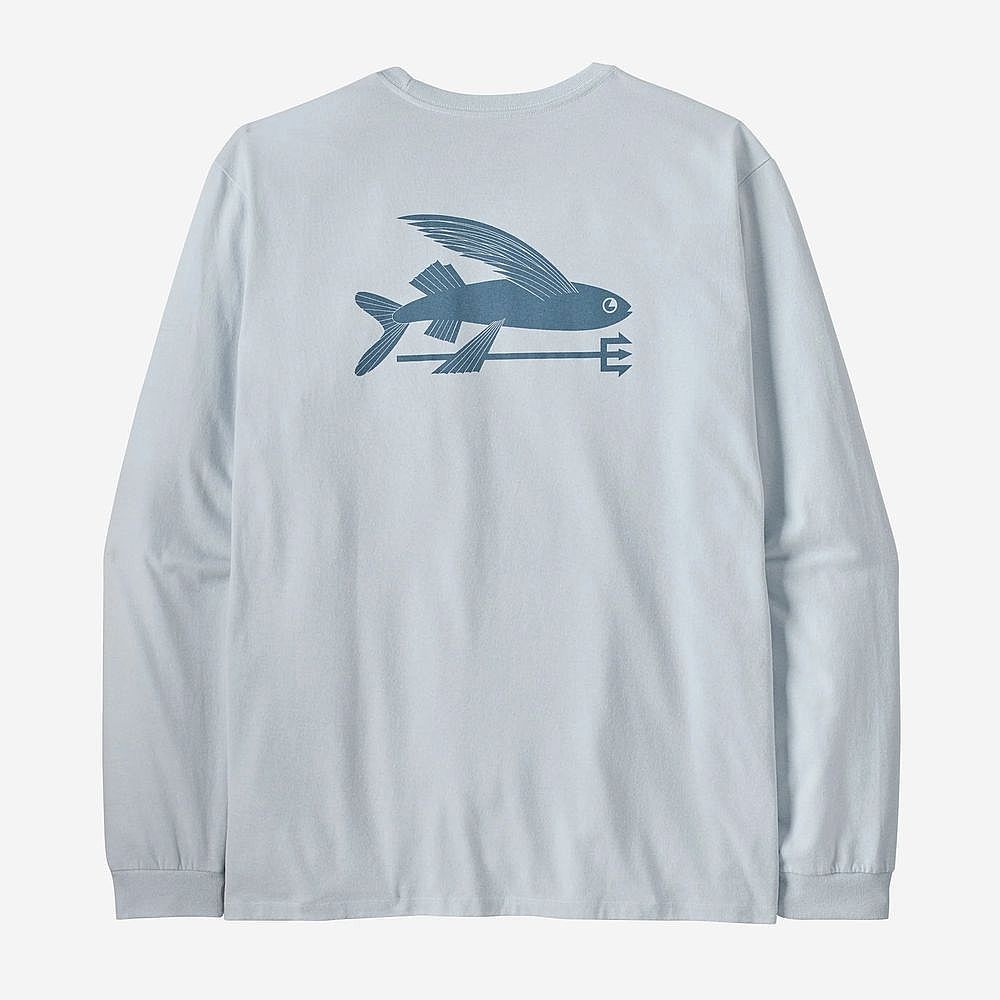 Men's Long-Sleeved Flying Fish Responsibili-Tee