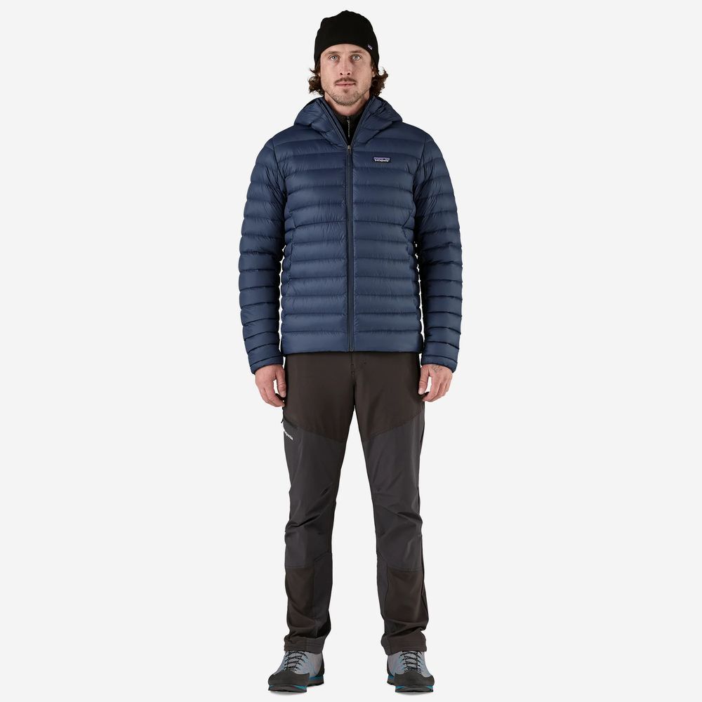 Men's Down Sweater Hoody - Image 4