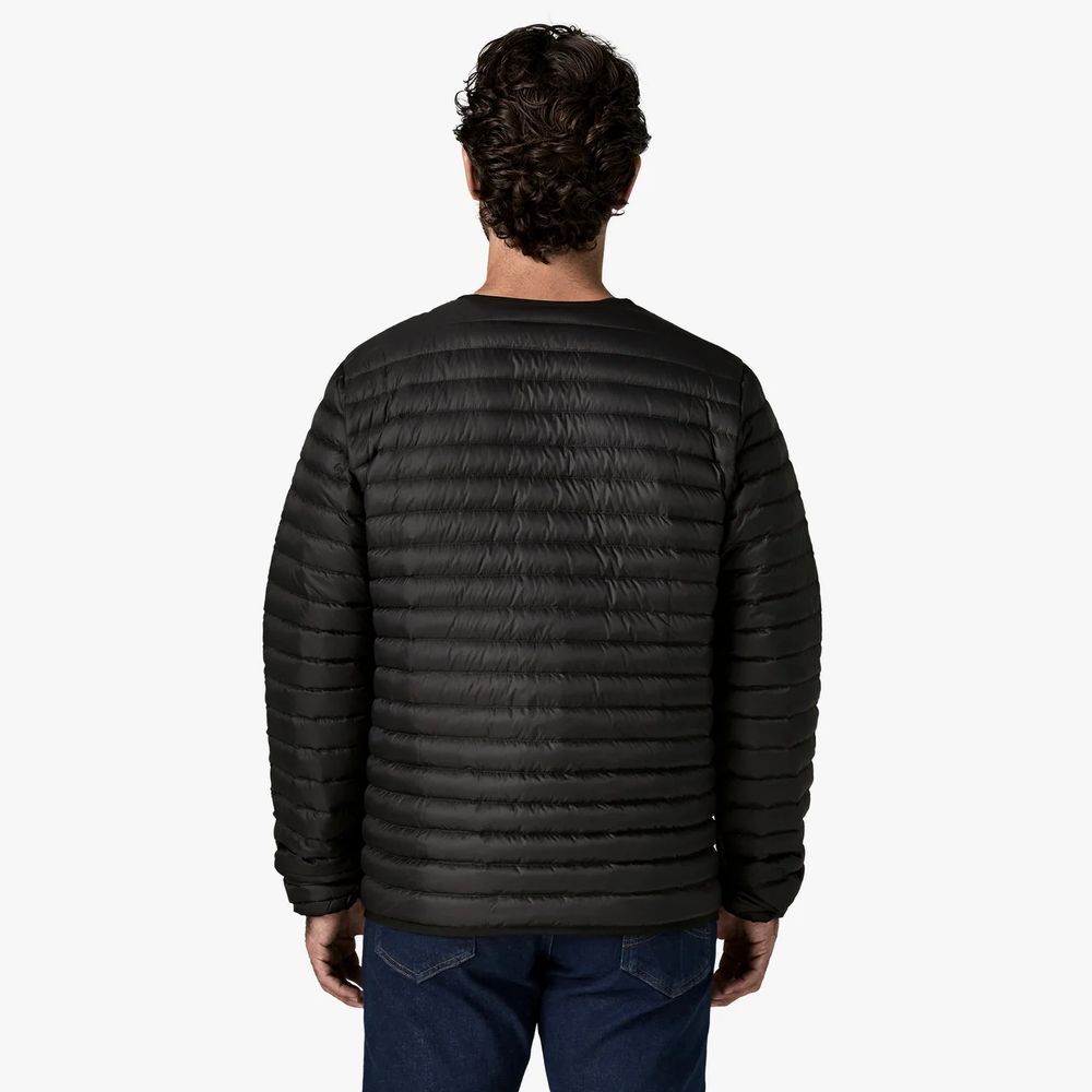 Men's Lightweight Down Sweater Cardigan - Image 3