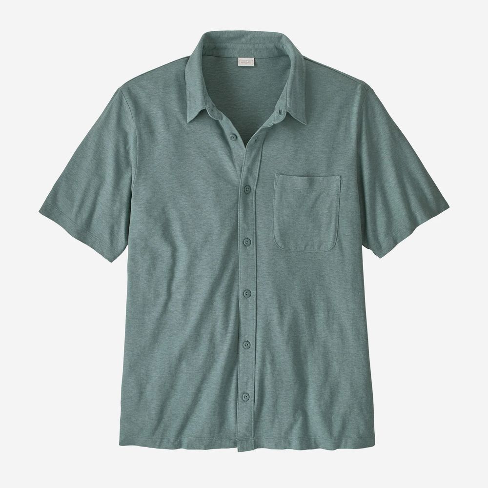 Men’s Trail Harbor Button-Down Knit Shirt