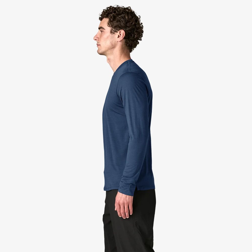 Men's Long-Sleeved Capilene Cool Merino-Blend Shirt - Image 4